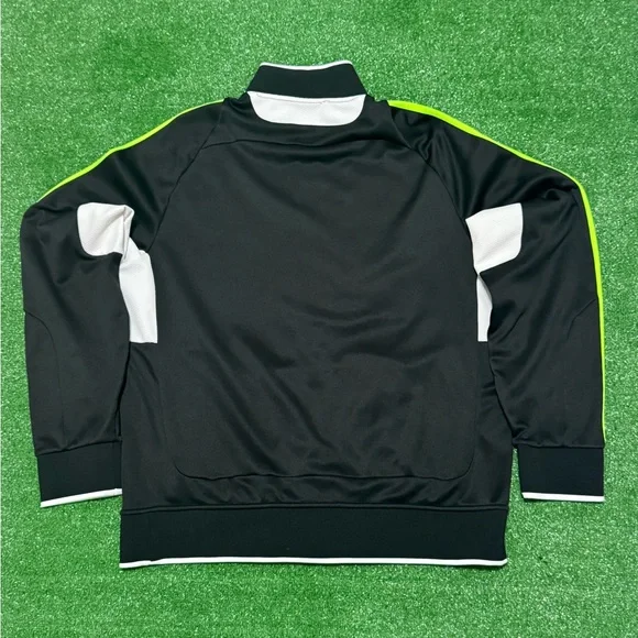 Polo by Ralph Lauren Black and Neon Green Performance Jacket - Picture 2 of 3